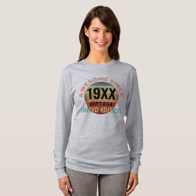 REMATABLE DESDE 19XX EDICIÓN LIMITADA camiseta (Anverso completo)