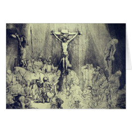 Rembrandt 1653 detalle Tres cruces