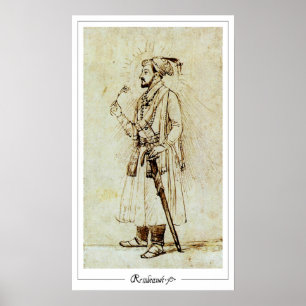 Rembrandt van Rijn Zedign Poster de arte #106