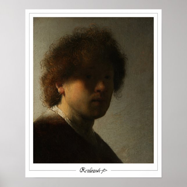 Rembrandt van Rijn Zedign Poster de arte #18 (Frente)