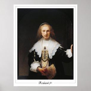 Rembrandt van Rijn Zedign Poster de arte #212