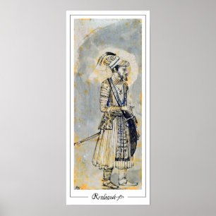 Rembrandt van Rijn Zedign Poster de arte #230