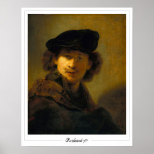 Rembrandt van Rijn Zedign Poster de arte #24