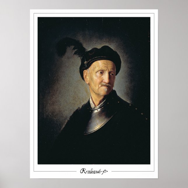 Rembrandt van Rijn Zedign Poster de arte #284 (Frente)
