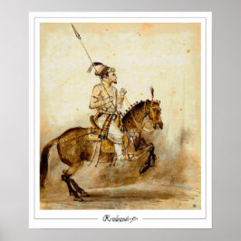 Rembrandt van Rijn Zedign Poster de arte #651