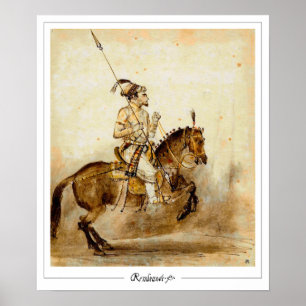 Rembrandt van Rijn Zedign Poster de arte #651