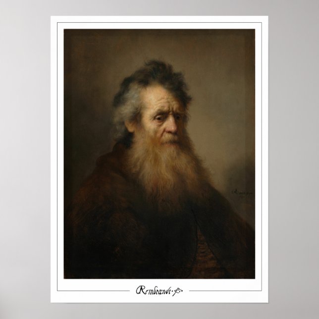 Rembrandt van Rijn Zedign Poster de arte #699 (Frente)