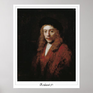 Rembrandt van Rijn Zedign Poster de arte #7
