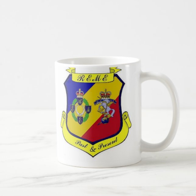 REME último y actual taza (Derecha)