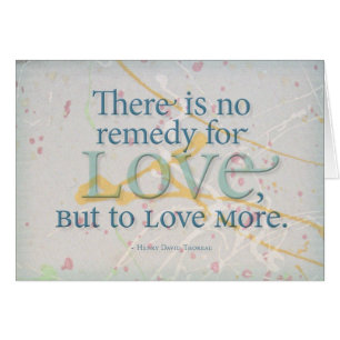 Remedio para el amor - Thoreau