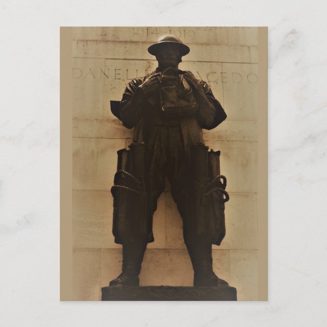 Remembranza Real de la tarjeta postal de la artill (Anverso)