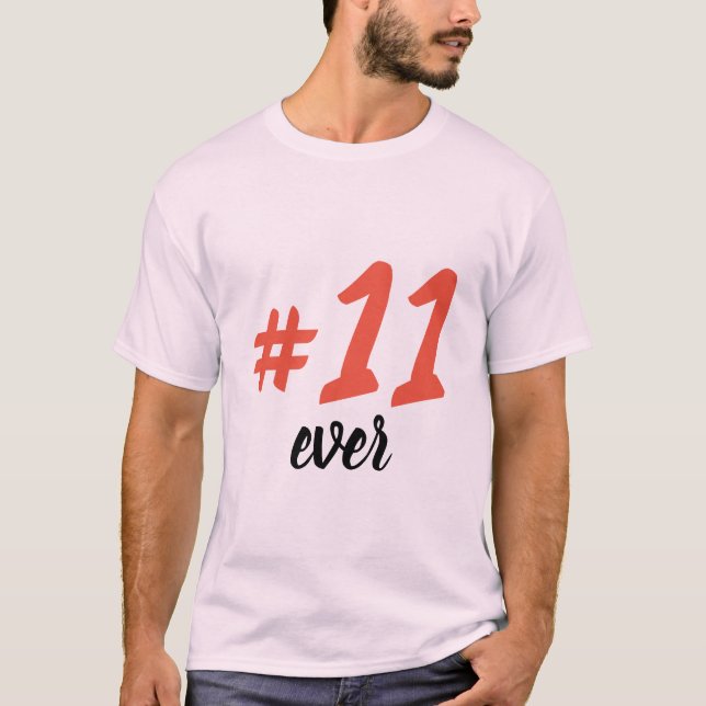 Remera #11 ever (Anverso)