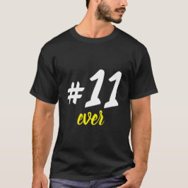 Remera #11 ever negra