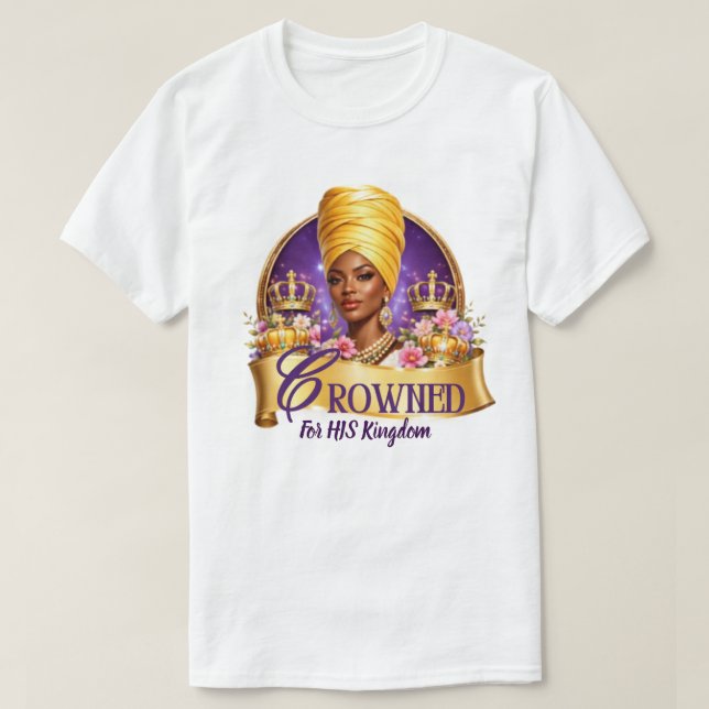 Remera Coronada para SU Reino (Diseño del anverso)