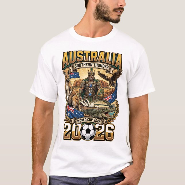 Remera de fanático de Australia 2026 (Anverso)