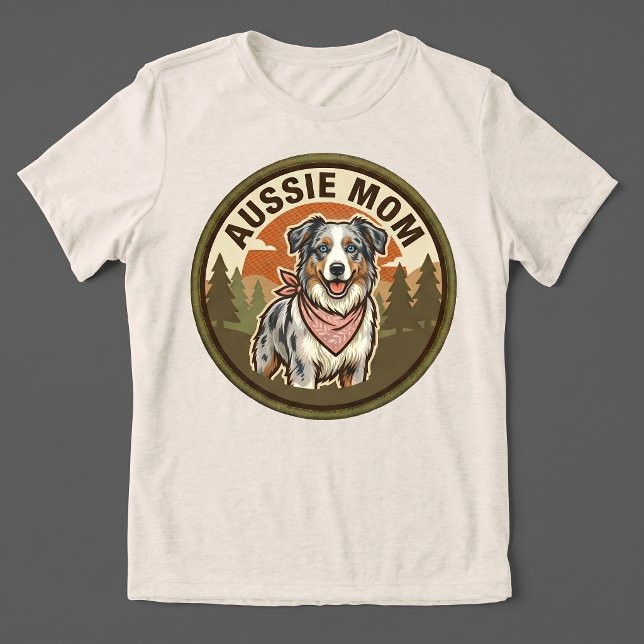 Remera de Mamá Aussie | Regalo de Mamá de Pastor A (Subido por el creador)