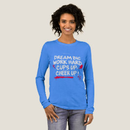 REMERA DE MANGA LARGA PARA MUJERES SOÑAR GRANDE AN