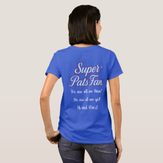 Remera de mujer fanática de los Pats