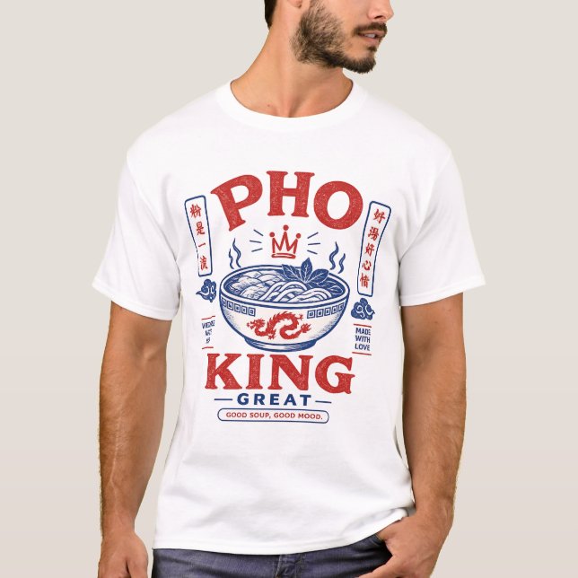 REMERA GENIAL PHO-KING (Anverso)