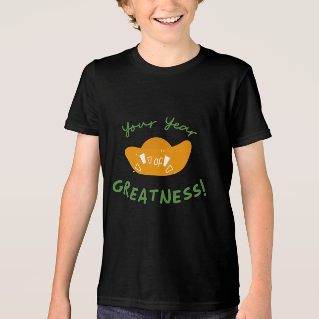 Remera Kids para tu año de grandeza (Anverso)