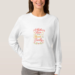 Remera Manga Larga Regalo Amor de Madre Familia