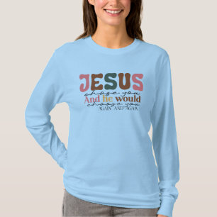 Remera Manga Larga Women's Jesus Chose You