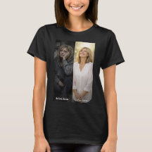 Remera Mujer Antes de Jesús y después de Jesús