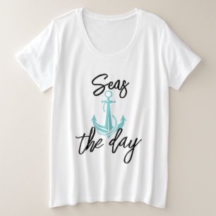 Remera Mujer Seas the Day Talla Grande