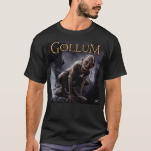 Remera Negra Gollum 2