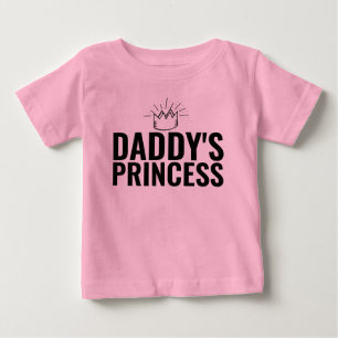 REMERA PARA BEBÉ NIÑA PRINCESA DE PAPÁ