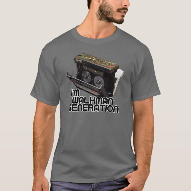 Remera Walkman Generation (Anverso)