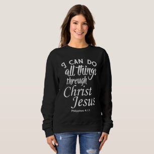 Remeras de versículos de la Biblia Puedo hacer tod