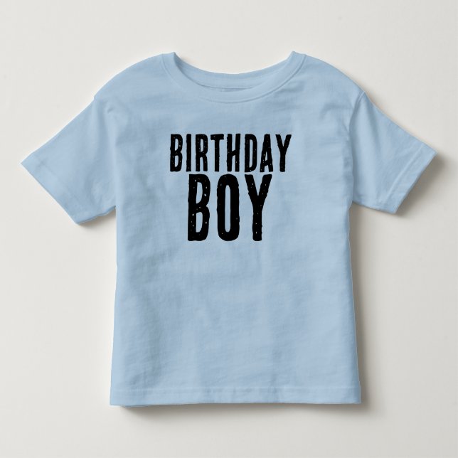 REMERAS PARA BEBÉ NIÑO CUMPLEAÑOS (Anverso)