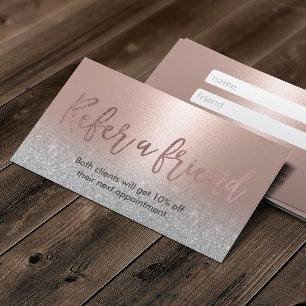 Remisión a un salón de belleza Rosa de Rubor mod