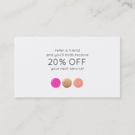 Remisión del cliente de la sala de uñas polaca Man