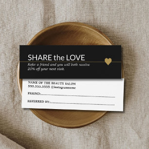 Remisión elegante simple del corazón del oro blanc