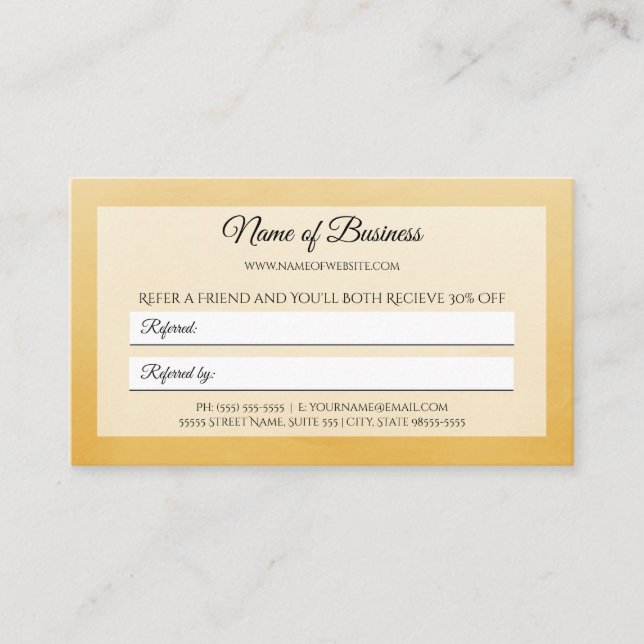 Remisión profesional simple de amigo amarillo (Anverso)