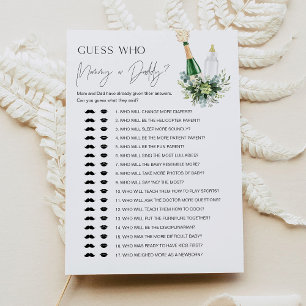 REMITE Quién lo dijo mamá o papá tarjeta de juego 