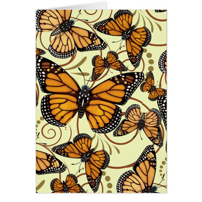 Remolino de la mariposa de monarca (Frente)