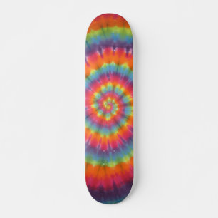 Remolino de monopatín Tie Dye