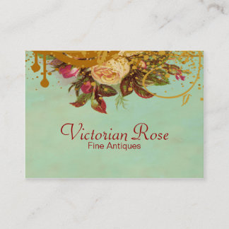 Remolinos del rosa del Victorian y tarjetas de