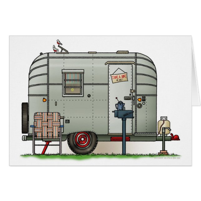 Remolque de campista de Avion (Anverso (Horizontal))