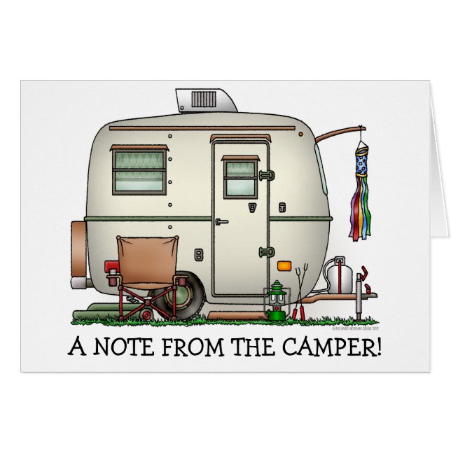 Remolque de cristal del viaje del campista del (Anverso (Horizontal))