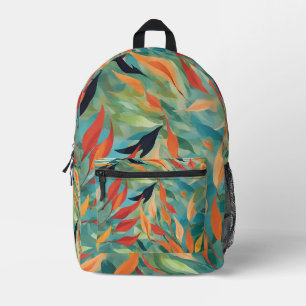 Remolque de susurros abstractos mochila
