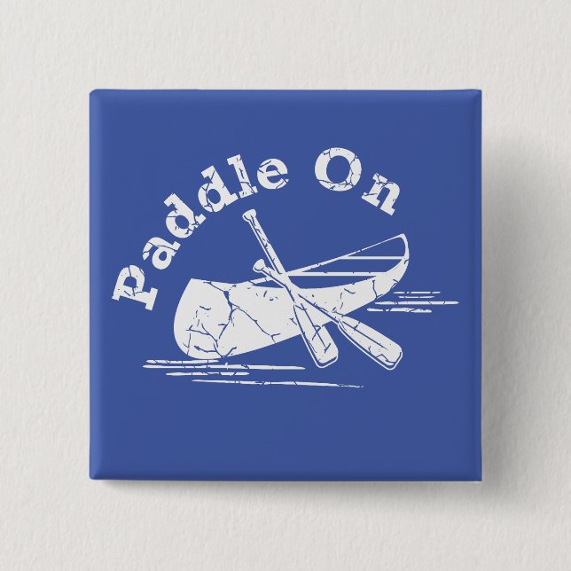 Remolque En El Diseño - Botón Cuadrado (Anverso)