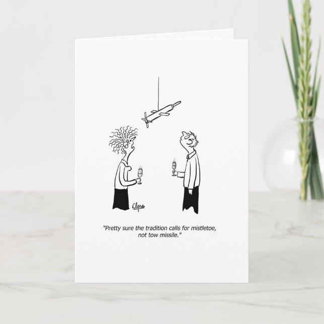 Remolque la tarjeta de felicitación del Año Nuevo (Anverso)