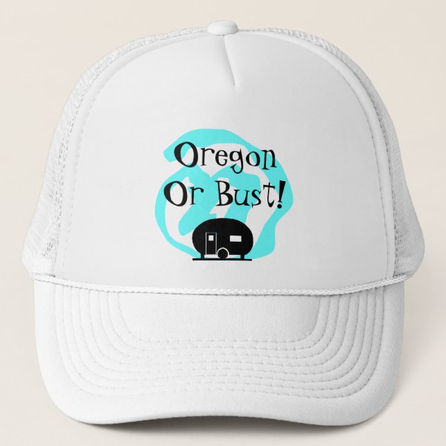 Remolque Oregon del viaje del gorra o busto O (Anverso)