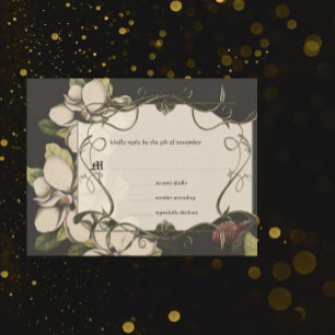 Renacimiento Medieval Magnolia Wedding RSVP