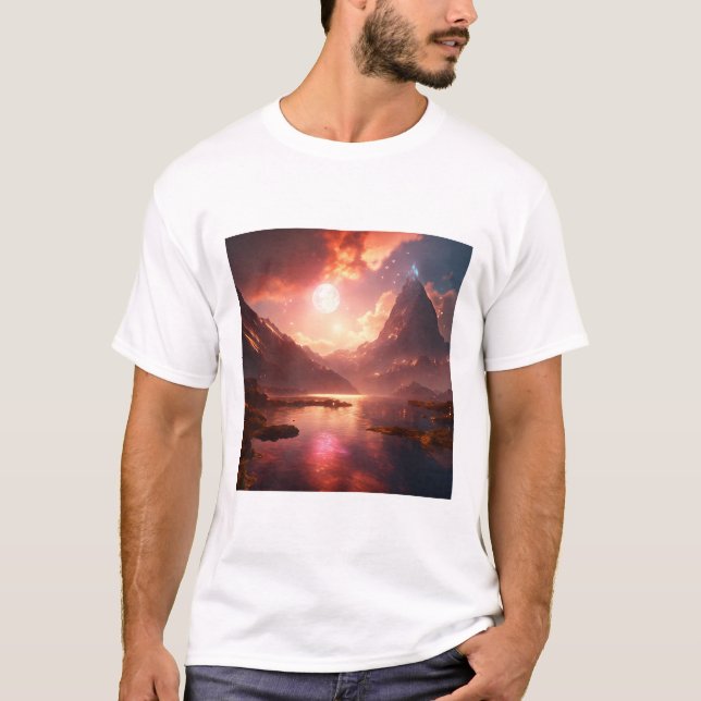 "Renacimiento Seraphim: Camiseta de fantasía 3D de (Anverso)