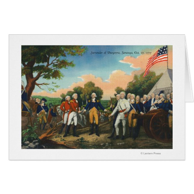 Rendición de Burgoyne (Anverso (Horizontal))